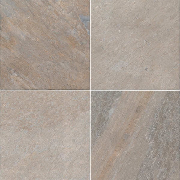 Golden White 24 In. X 24 In. Porcelain Paver Tile, 2PK